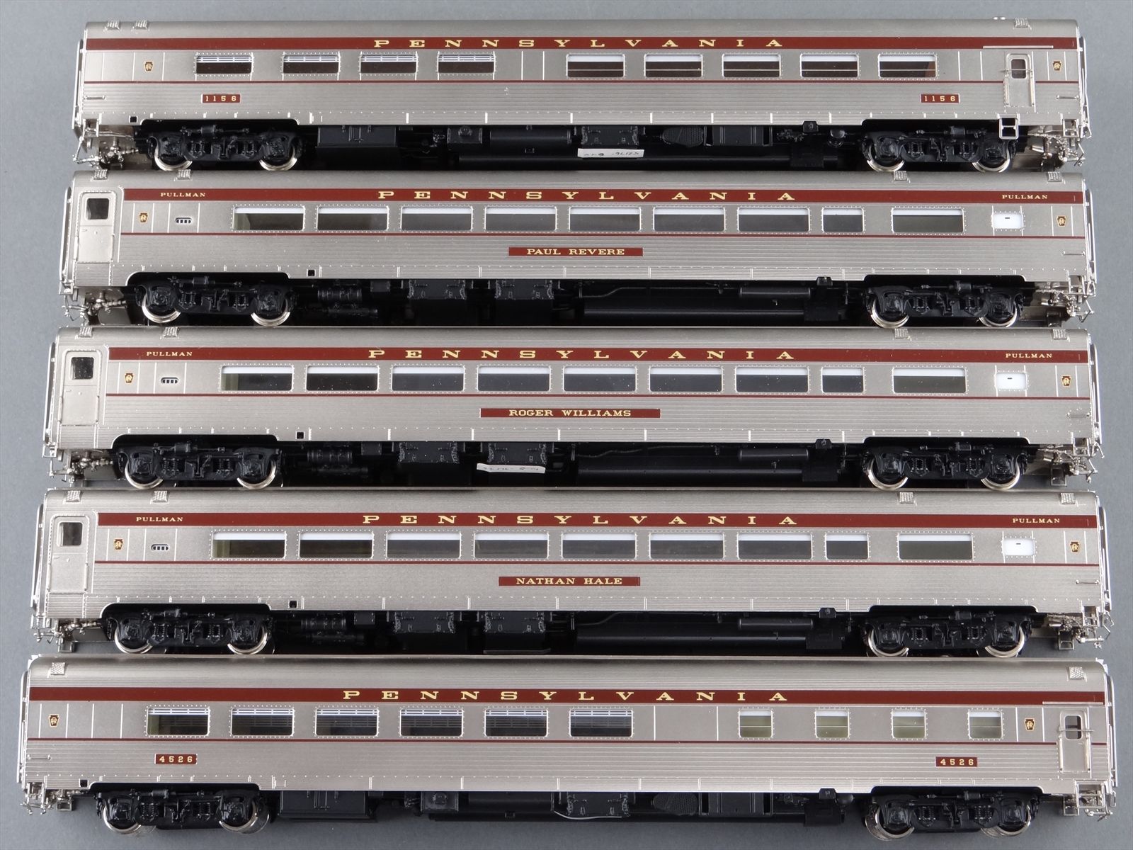 HO Brass Model Trains - CIL 2268.1 Challenger PRR Senator 14 Car ...