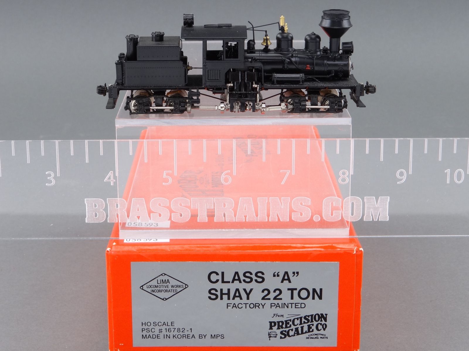 PRECISION SCALE CLASS “A “ SHAY 20TON完成品