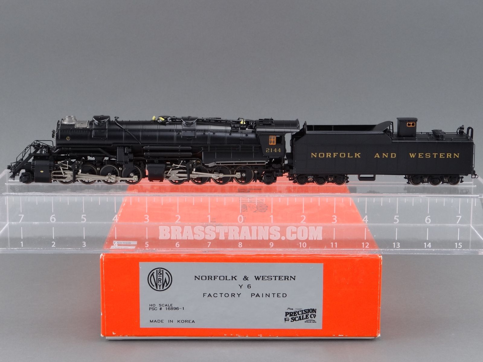 HO Brass Model Train - PSC #16896-1 N&W Norfolk & Western 2-8-8-2 Class ...
