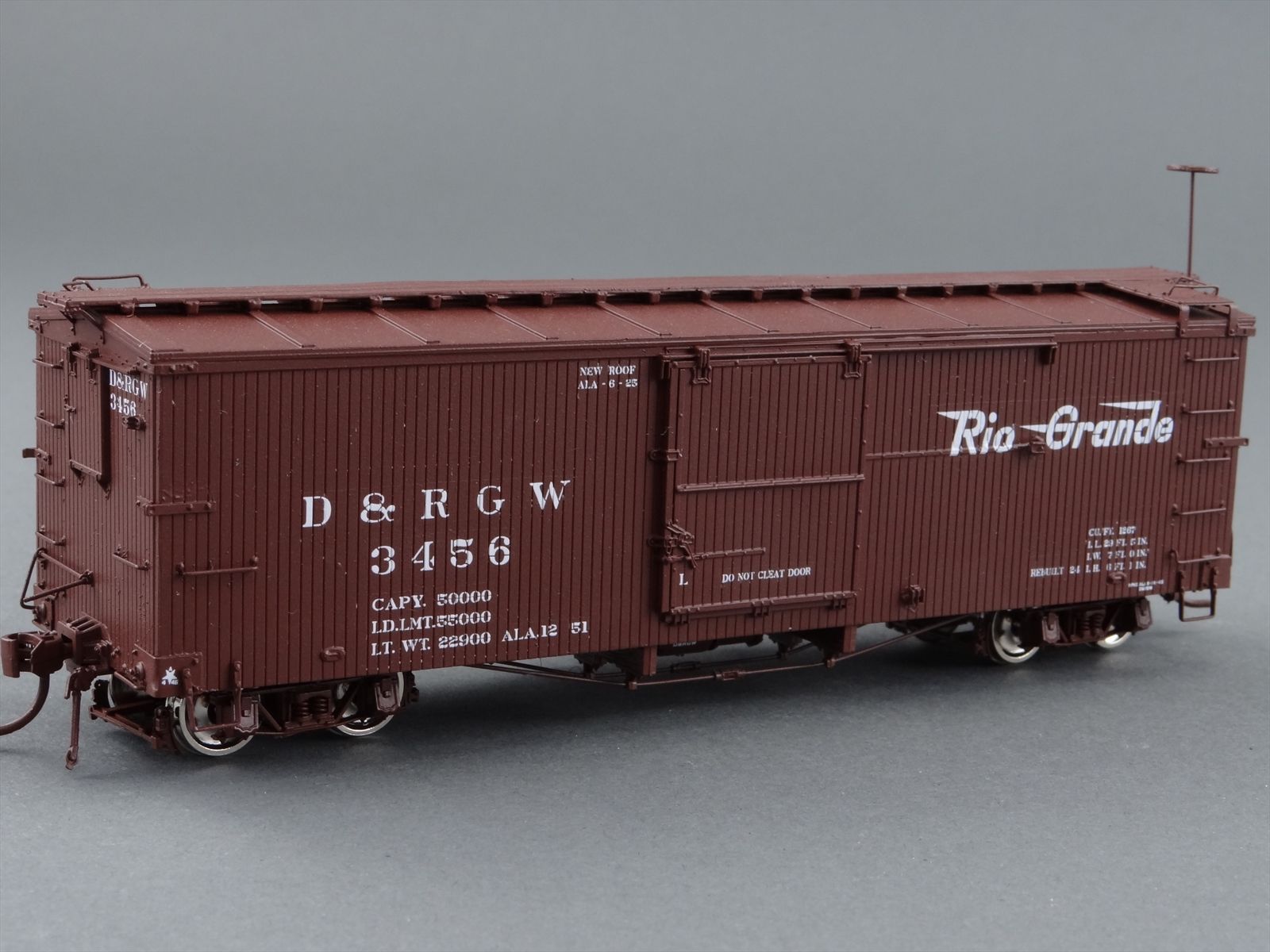 Sn3 Scale - PBL R2 D&RGW Rio Grande 3000 Series Boxcar #3456 - Custom ...