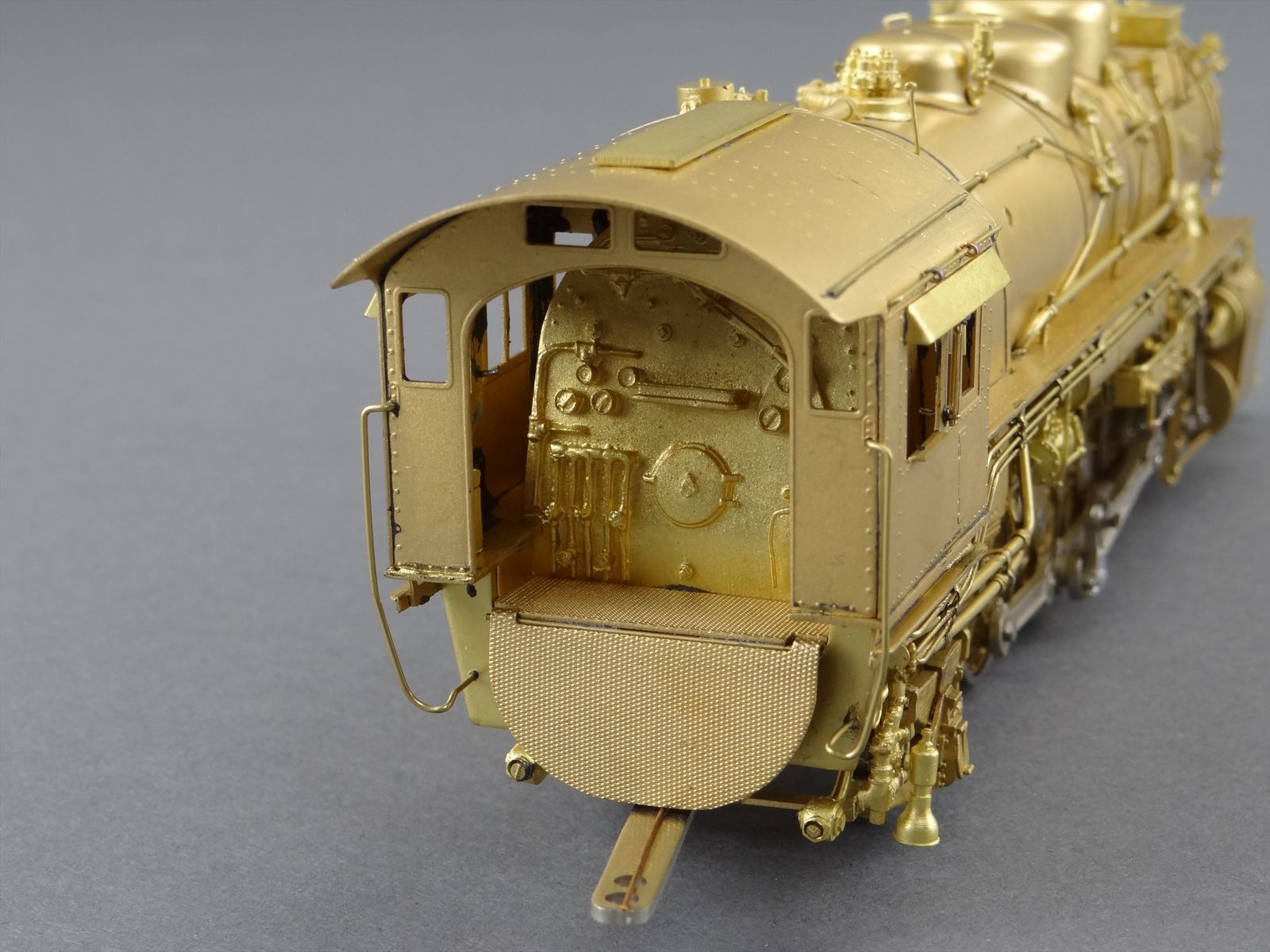 HO Brass Model Train - Key Imports ATSF Santa Fe 2-8-2 Mikado #3256