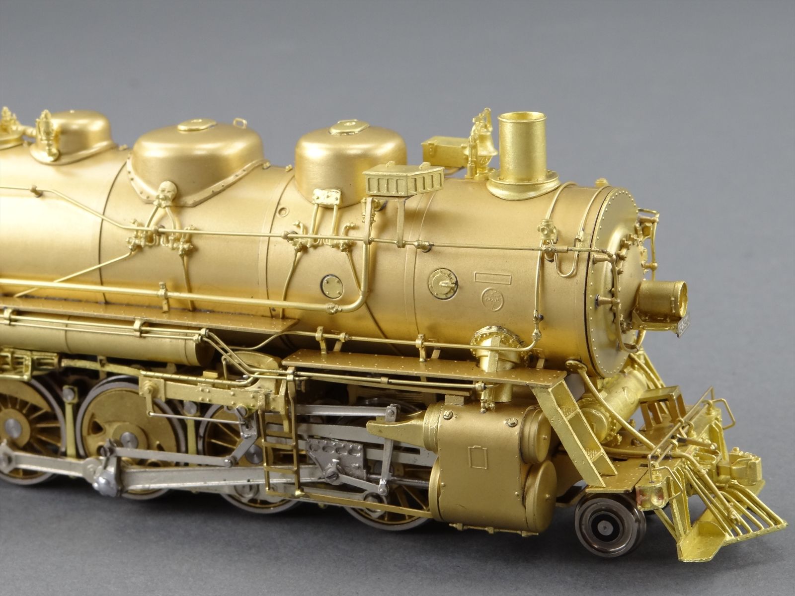 HO Brass Model Train - Key Imports ATSF Santa Fe 2-8-2 Mikado #3256