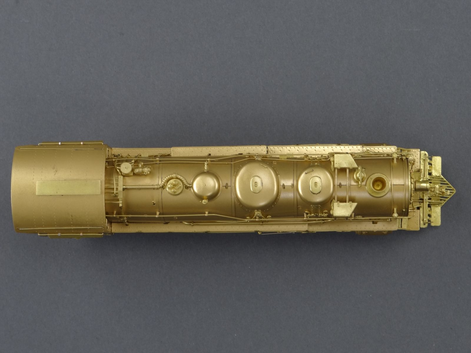 HO Brass Model Train - Key Imports ATSF Santa Fe 2-8-2 Mikado #3256