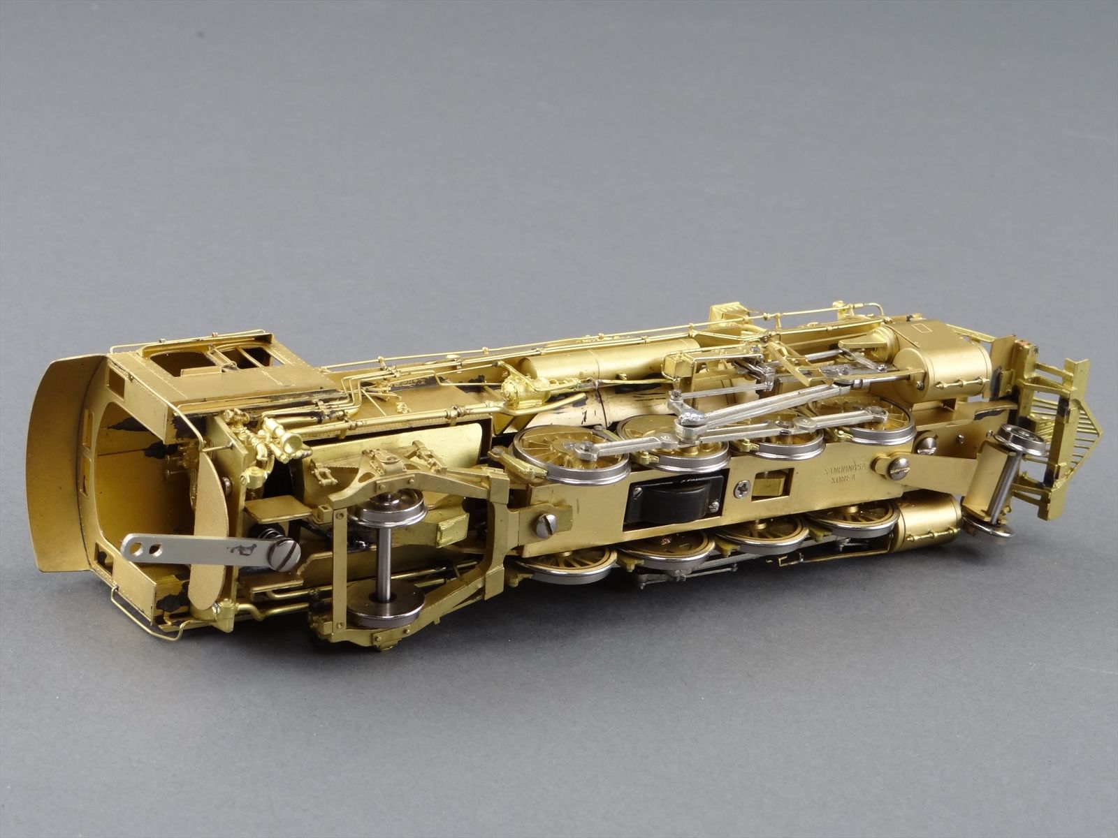 HO Brass Model Train - Key Imports ATSF Santa Fe 2-8-2 Mikado #3256