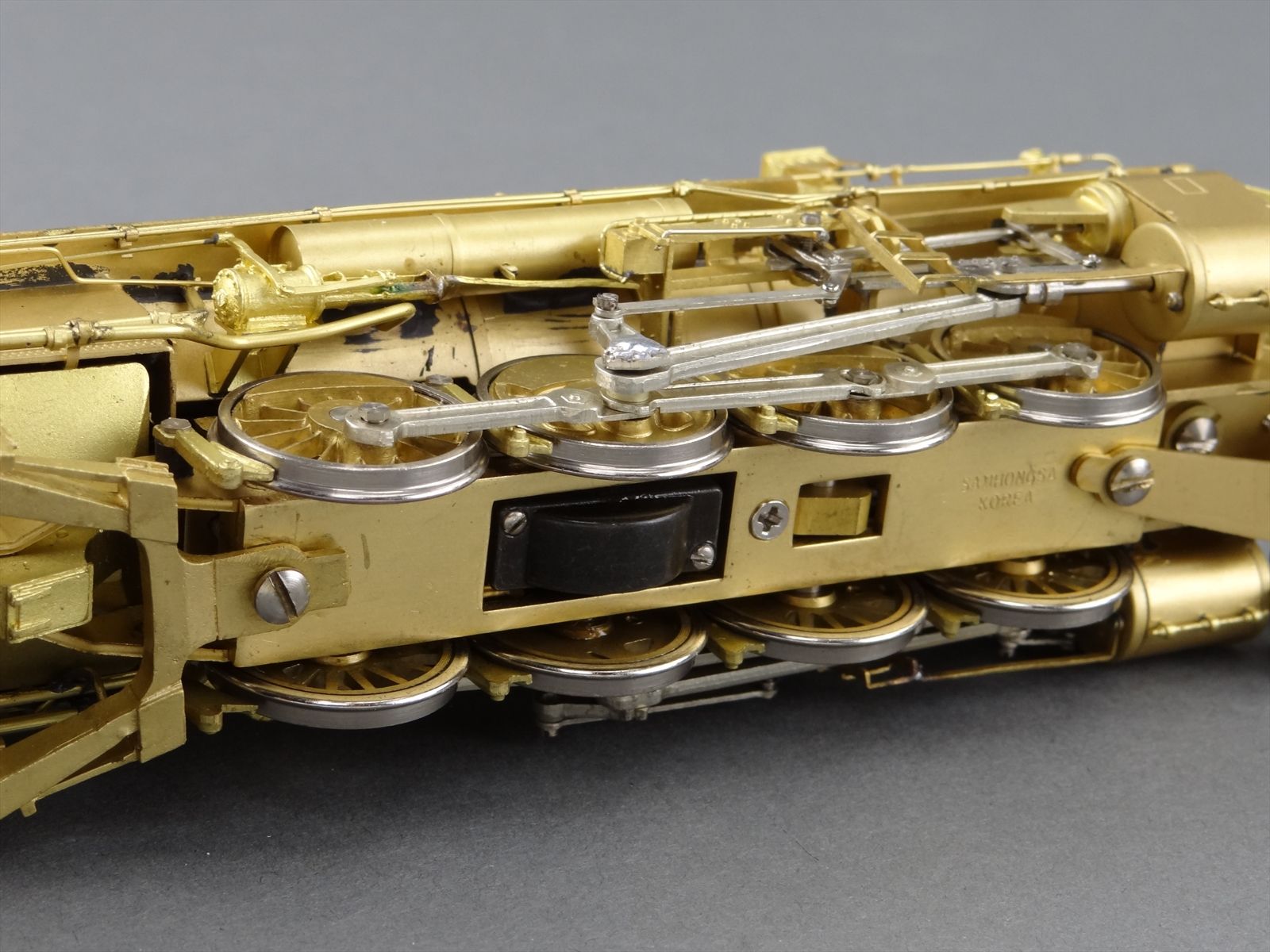 HO Brass Model Train - Key Imports ATSF Santa Fe 2-8-2 Mikado #3256