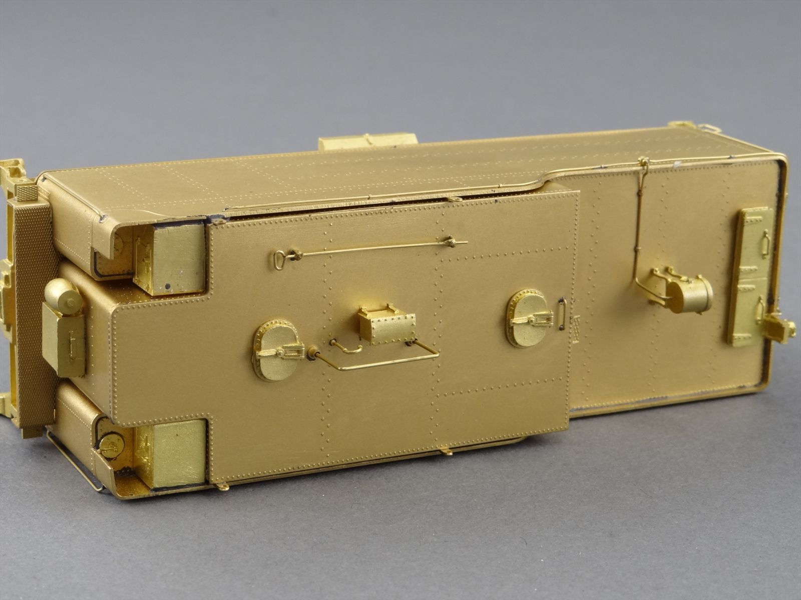 HO Brass Model Train - Key Imports ATSF Santa Fe 2-8-2 Mikado #3256