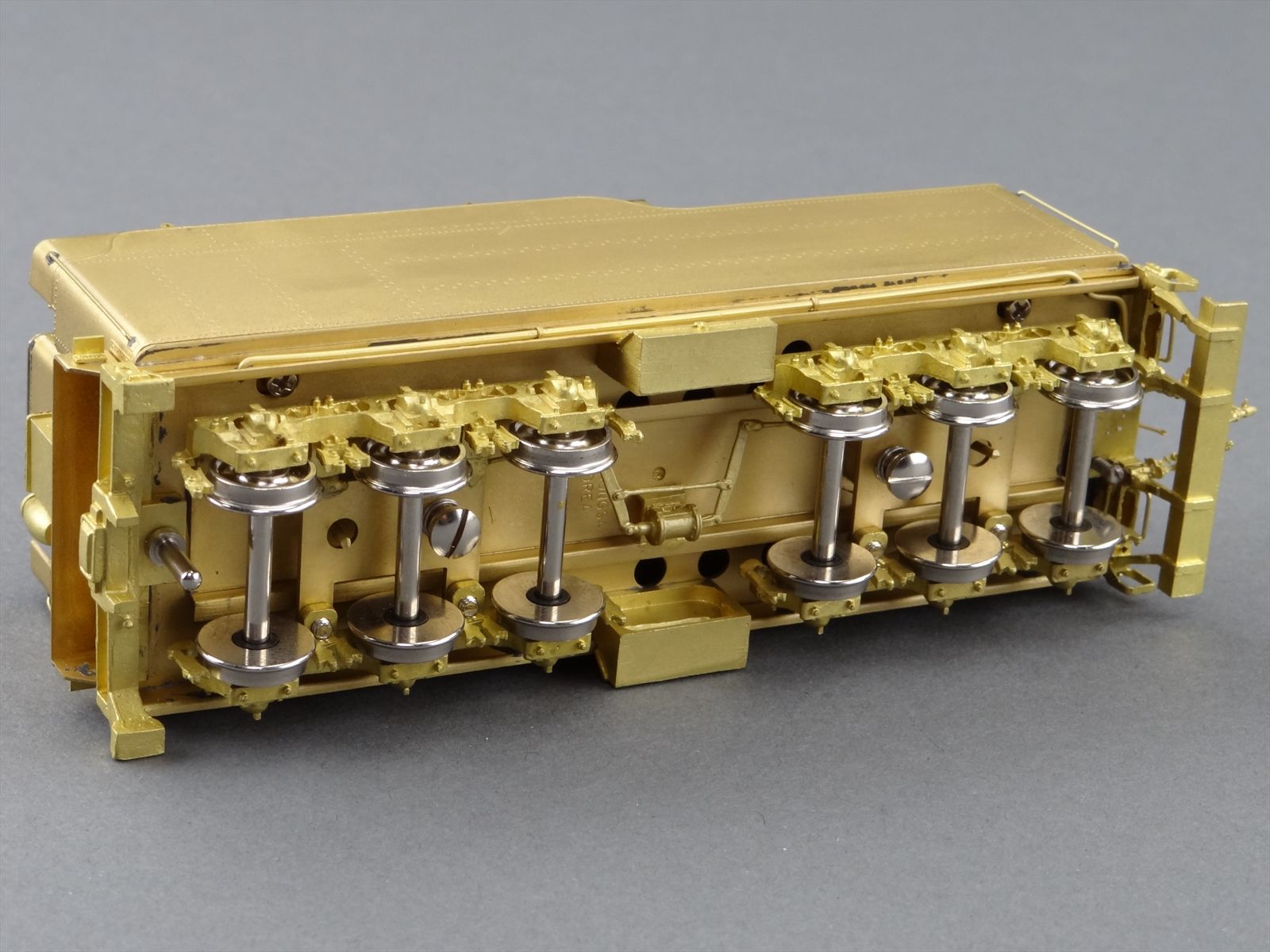 HO Brass Model Train - Key Imports ATSF Santa Fe 2-8-2 Mikado #3256