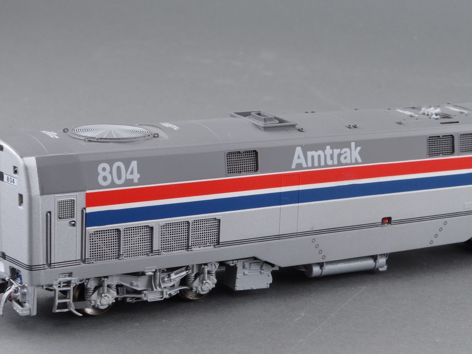804 Train HO Brass Model Train - OMI 5403.1 Overland Amtrak AMD-103 Genesis ...
