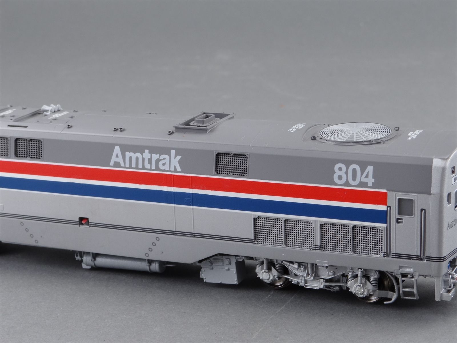 804 Train HO Brass Model Train - OMI 5403.1 Overland Amtrak AMD-103 Genesis ...