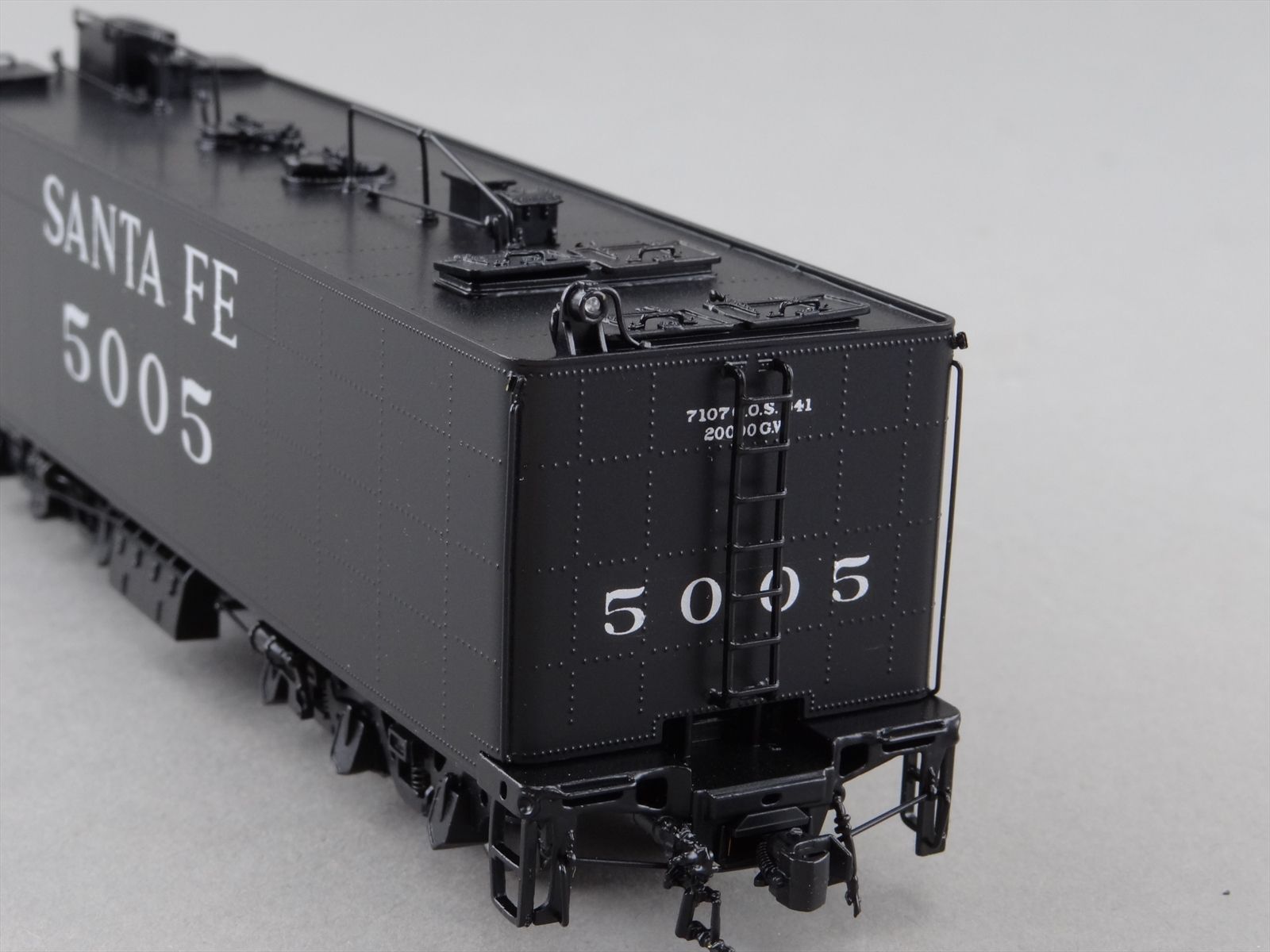 HO Brass Model Train - Hallmark Super Crown ATSF Santa Fe 2-10-4 #5005 ...