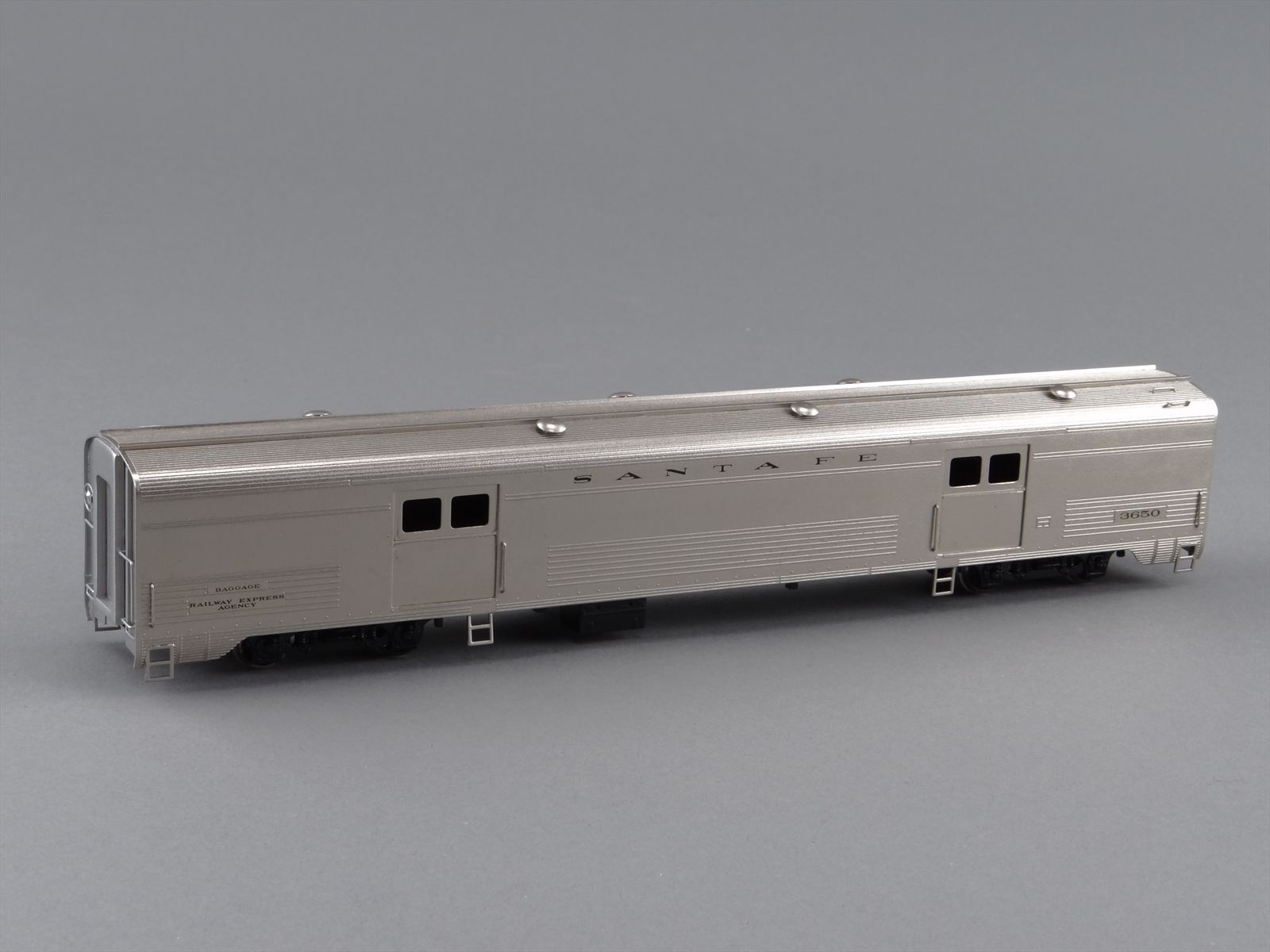 HO Brass SOHO 0709 ATSF Santa Fe #3650 Baggage Unskirted - Custom