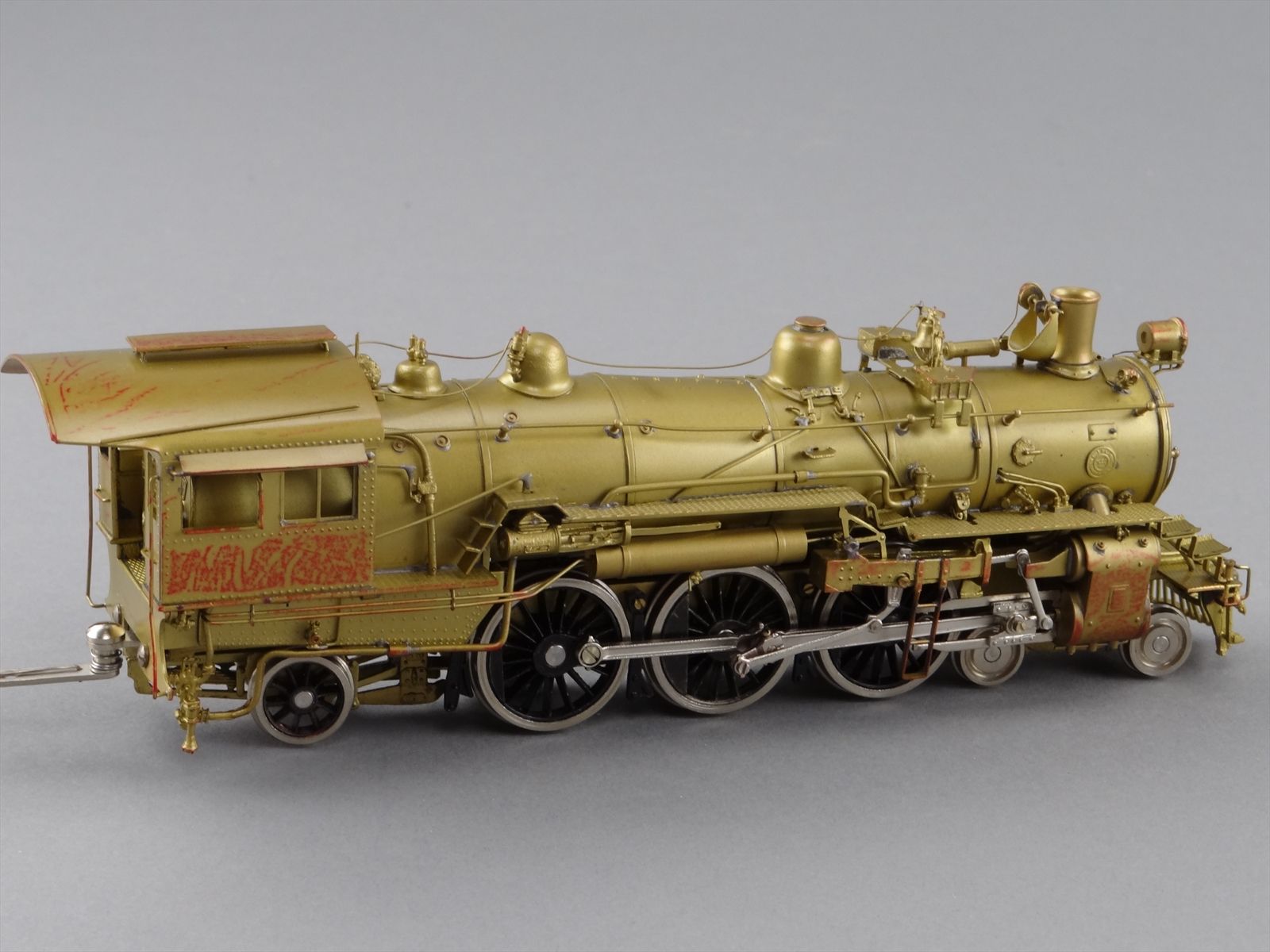 HO Brass Model Train - Key Imports Samhongsa ATSF Santa Fe 4-6-2 ...