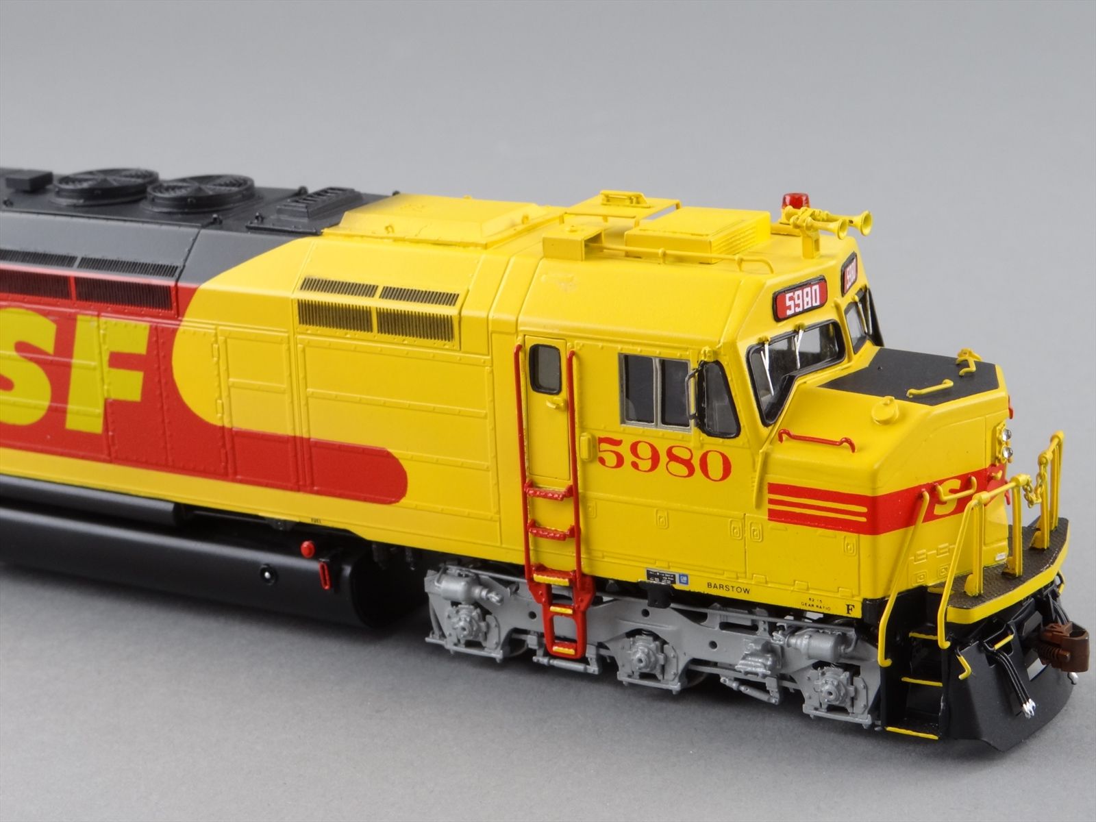 HO Brass Model Train - OMI 5995 Overland ATSF Santa Fe Kodachrome SDF45 ...