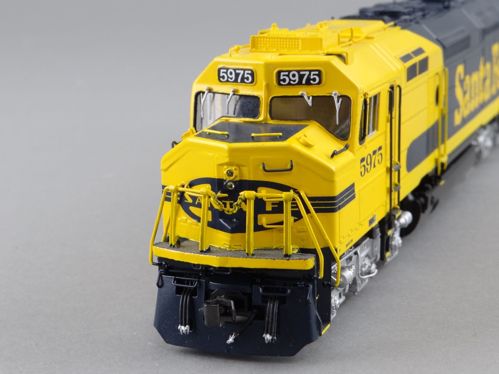 HO Brass Model Train - OMI 5995 Overland ATSF Santa Fe Kodachrome SDF45 ...