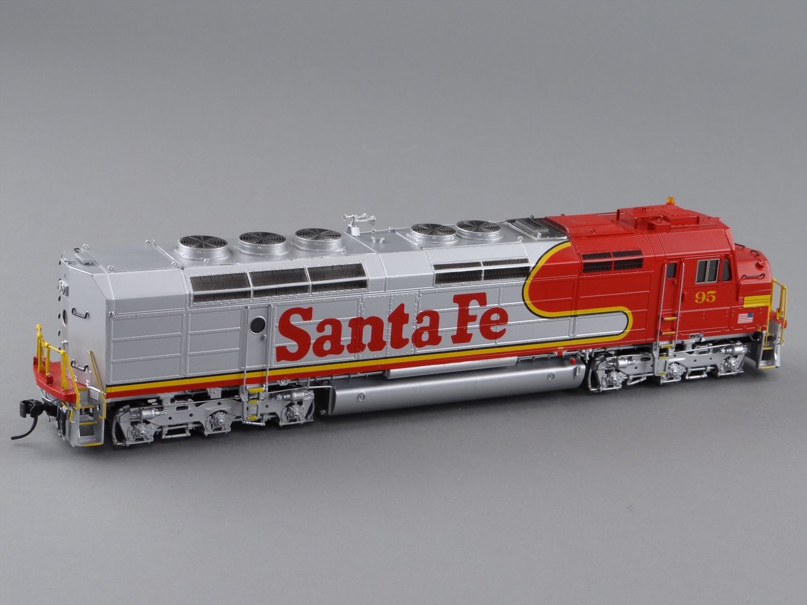 HO Brass Model Train - OMI 5674.1 Overland ATSF Santa Fe FP45 Diesel ...