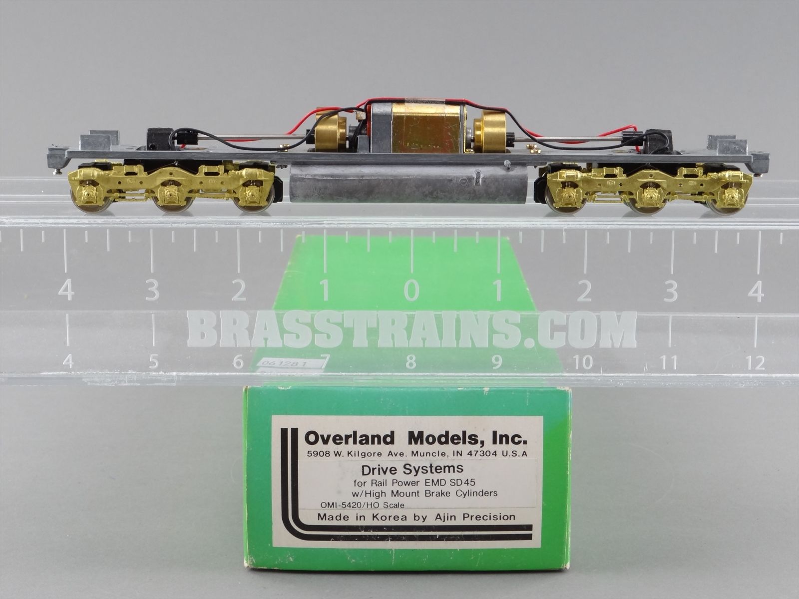 HO Brass OMI 5420 Overland Drive System for Rail Power EMD SD45