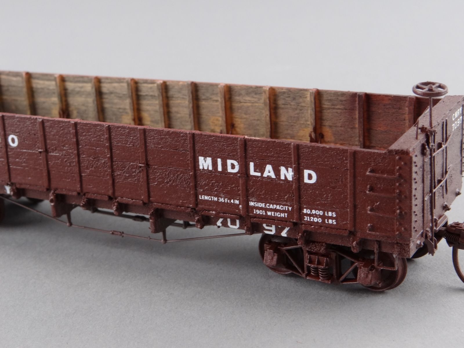 HO Trout Creek Engineering Pro Built Kit CM Colorado Midland 37' 40T