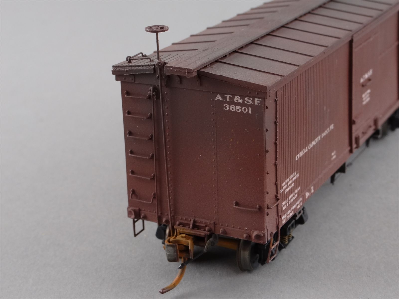 HO Westerfield 1401 Pro Built Kit - ATSF Santa Fe BxZ Box Car #36501 ...