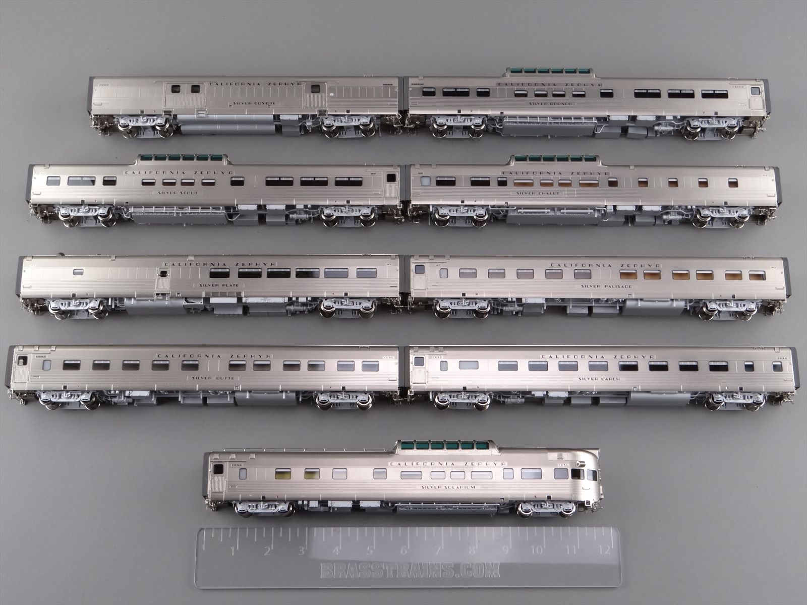 HO Brass Model Train - CIL 2272.1 Challenger CB&Q D&RGW WP California ...