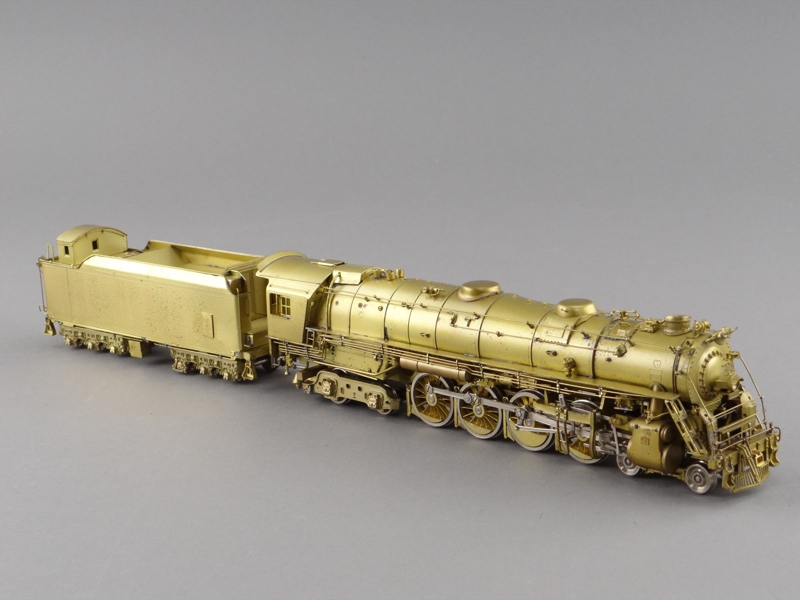 Timken Train HO Brass Model Train - Key Imports NP Timken 4-8-4 Four Aces #1111 ...