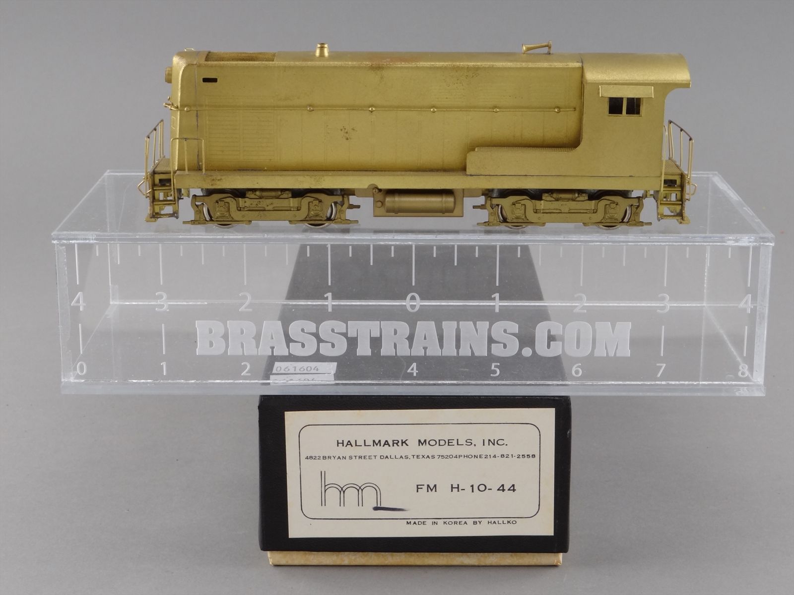 HO Brass Model Train - Hallmark Hallko FM Fairbanks Morse H-10-44