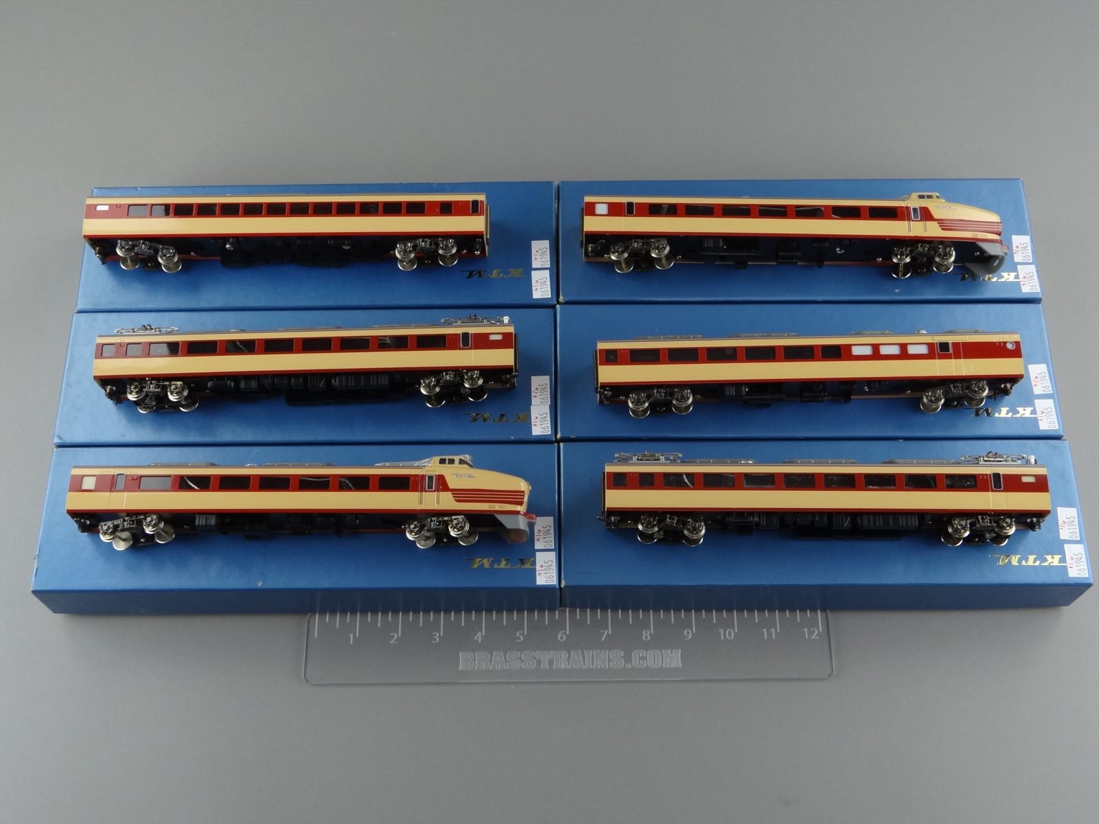 HO Scale Japanese Brass - KTM 180 / 181 Katsumi Kodama Tsubame 6
