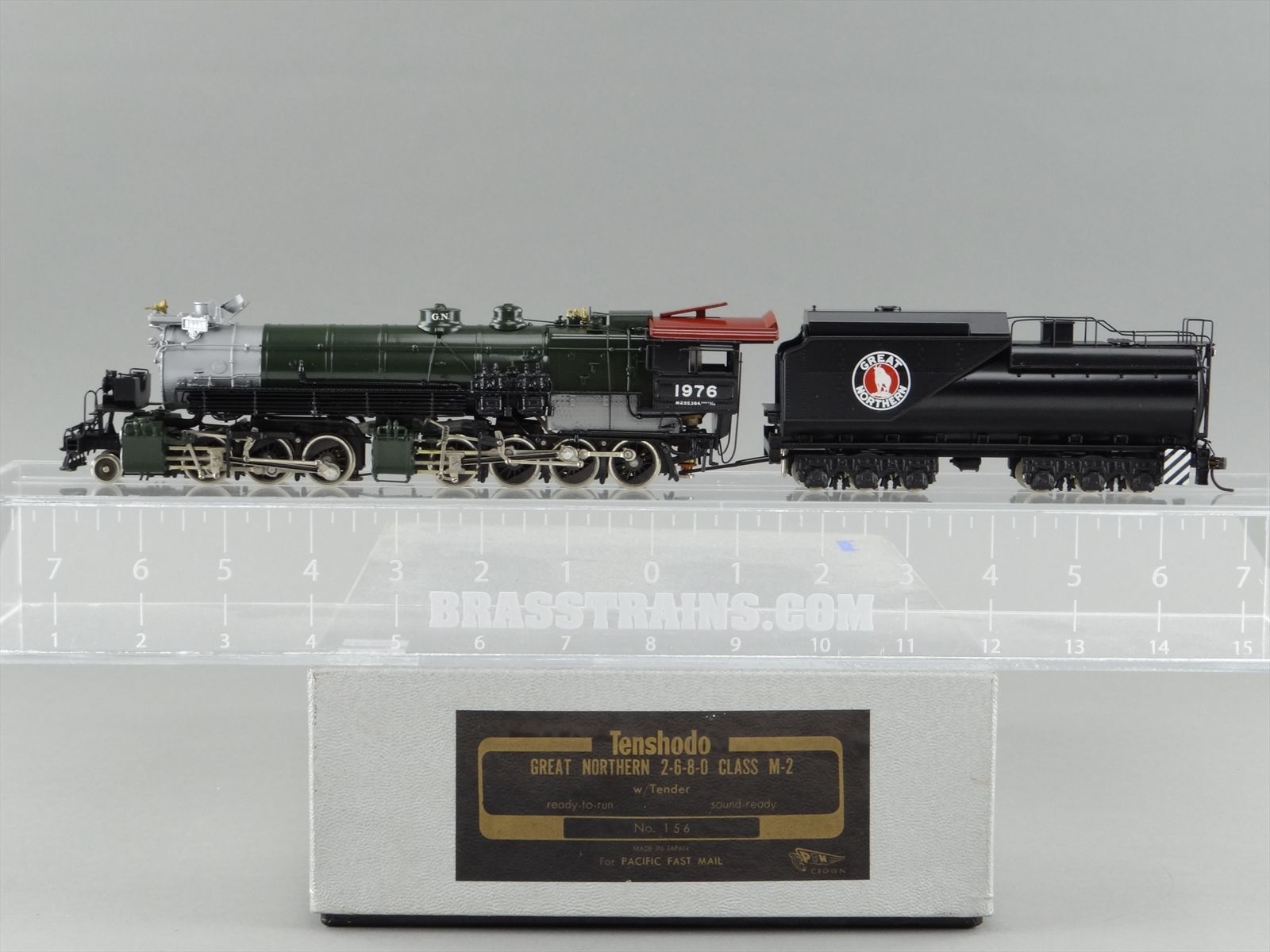 天賞堂 Tenshodo No 156 GREAT NORTHERN 2-6-8-0 CLASS M-2 w