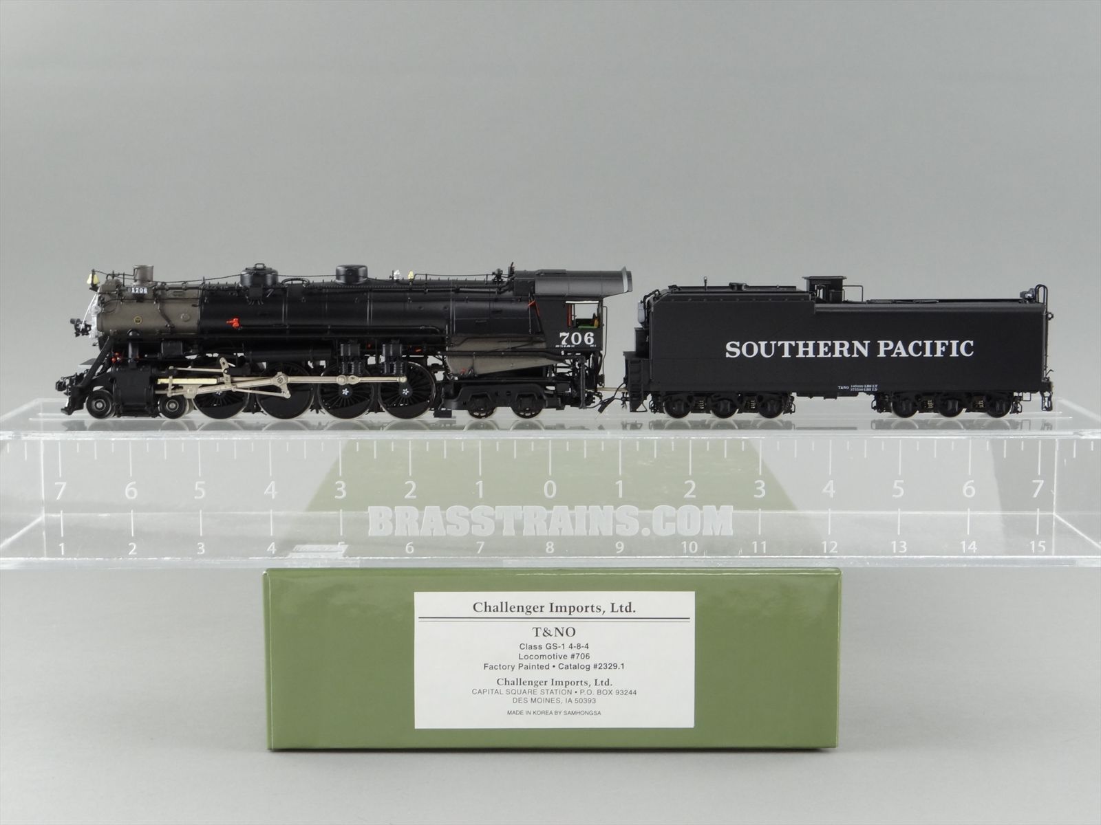 HO Brass - CIL 2329.1 Challenger Imports SP / T&NO 4-8-4 GS-1 #706