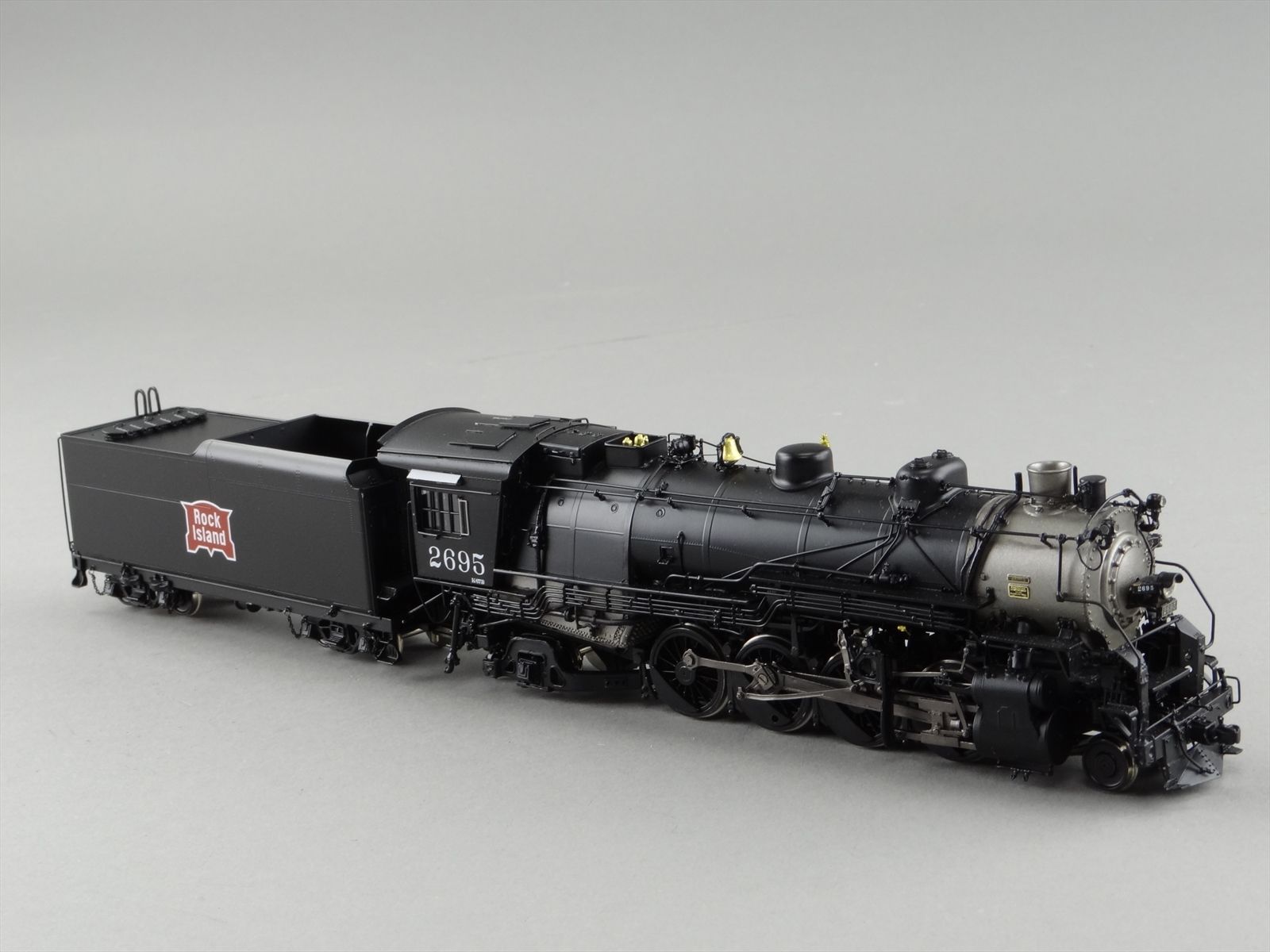 HO Brass Model Train - PSC 17984.1 Precision Scale RI Rock Island 2-8-2 ...