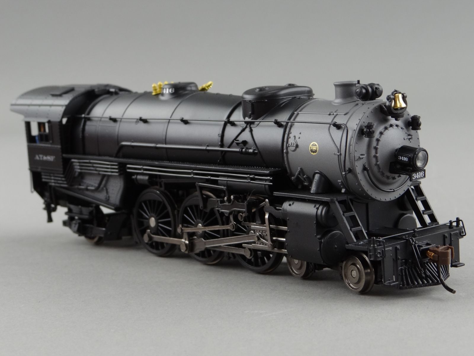 HO BLI-2921 Broadway Limited ATSF #3416 Heavy Pacific 4-6-2 Paragon2 ...