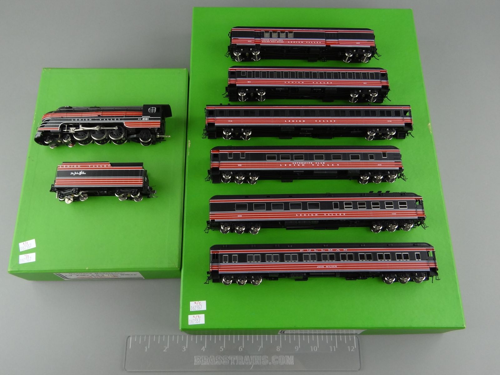 HO Brass Model Train - OMI 1488 Overland LV Lehigh Valley 4-6-2