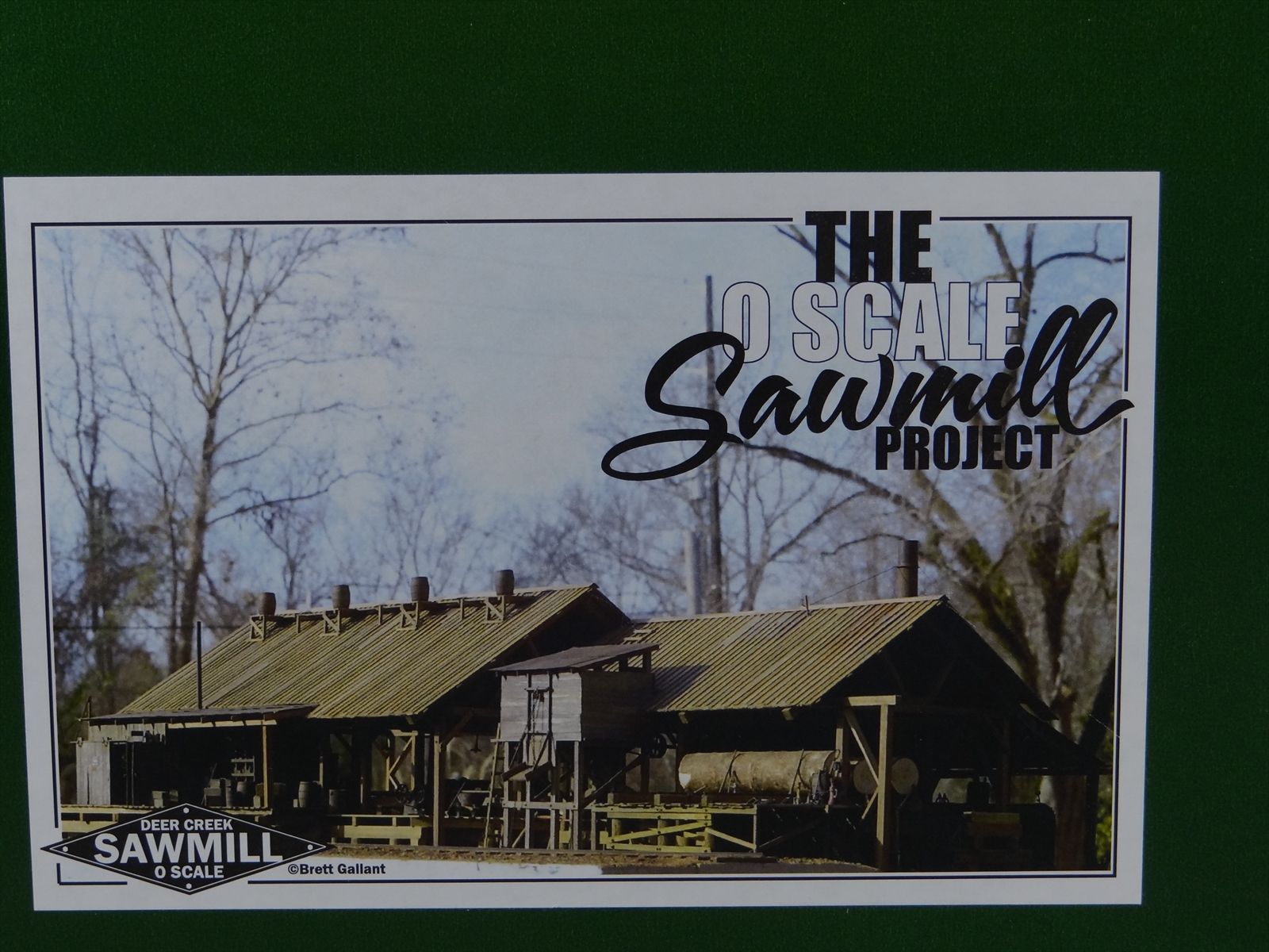 1/4" Scale O / On3 Sierra West Craftsman Kit 308 - Sawmill Project ...