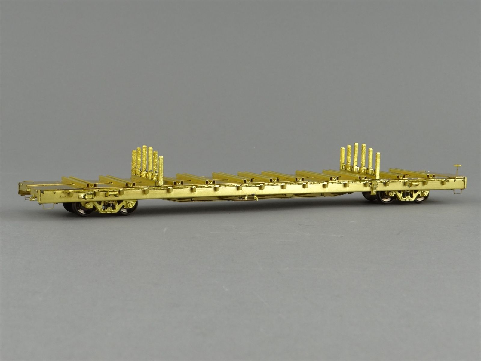 HO Brass Model Train - OMI 3376 Overland TTX Trailer Train 68' Finger ...