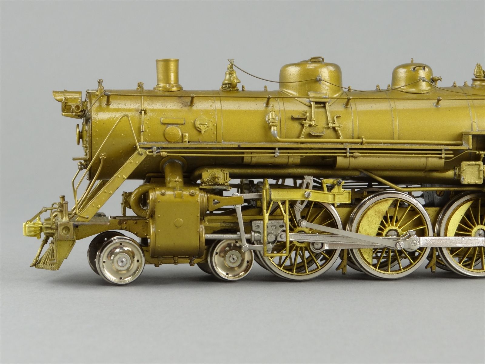 HO Brass Model Train - OMI 1406 Overland CB&Q Burlington Route 4-8-2 ...