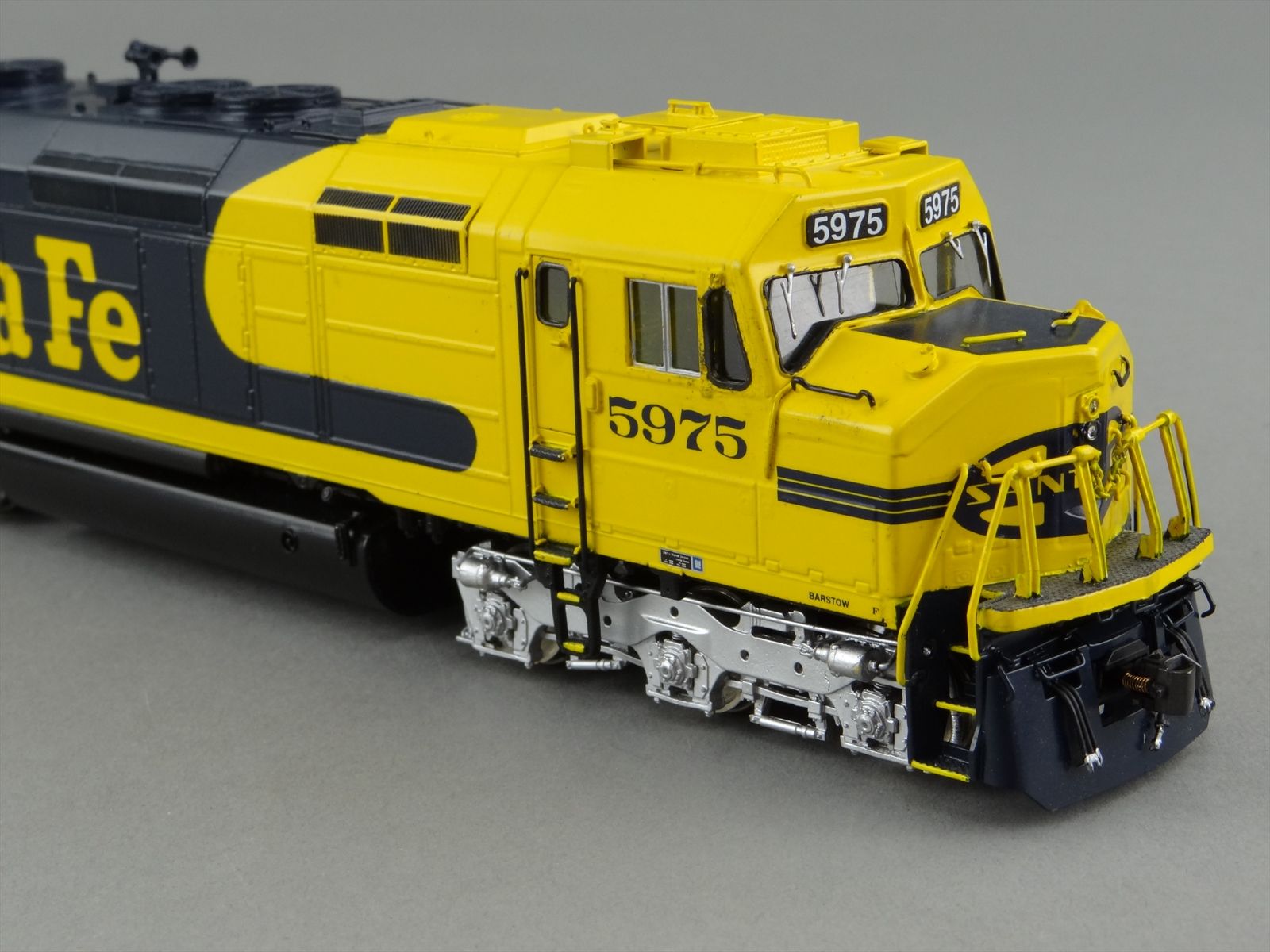 HO Brass Model Train - OMI 5995 Overland ATSF Santa Fe Kodachrome SDF45 ...