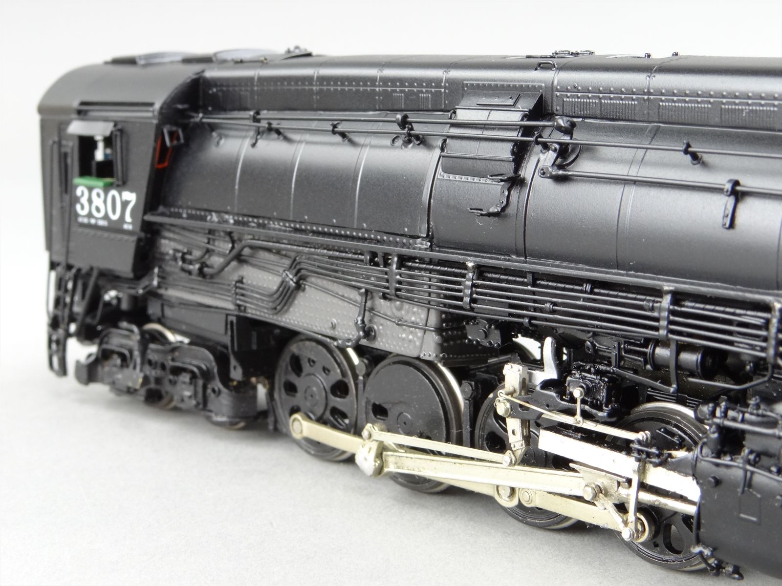 HO Brass Model Train - Key SP Southern Pacific 2-8-8-4 AC-9 #3807 - Oil ...