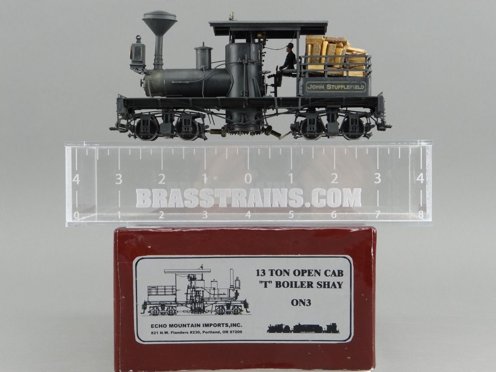 PRECISION SCALE CLASS “A “ SHAY 20TON完成品 HO Brass Model Train - PSC 16780-1 Precision Scale Class A