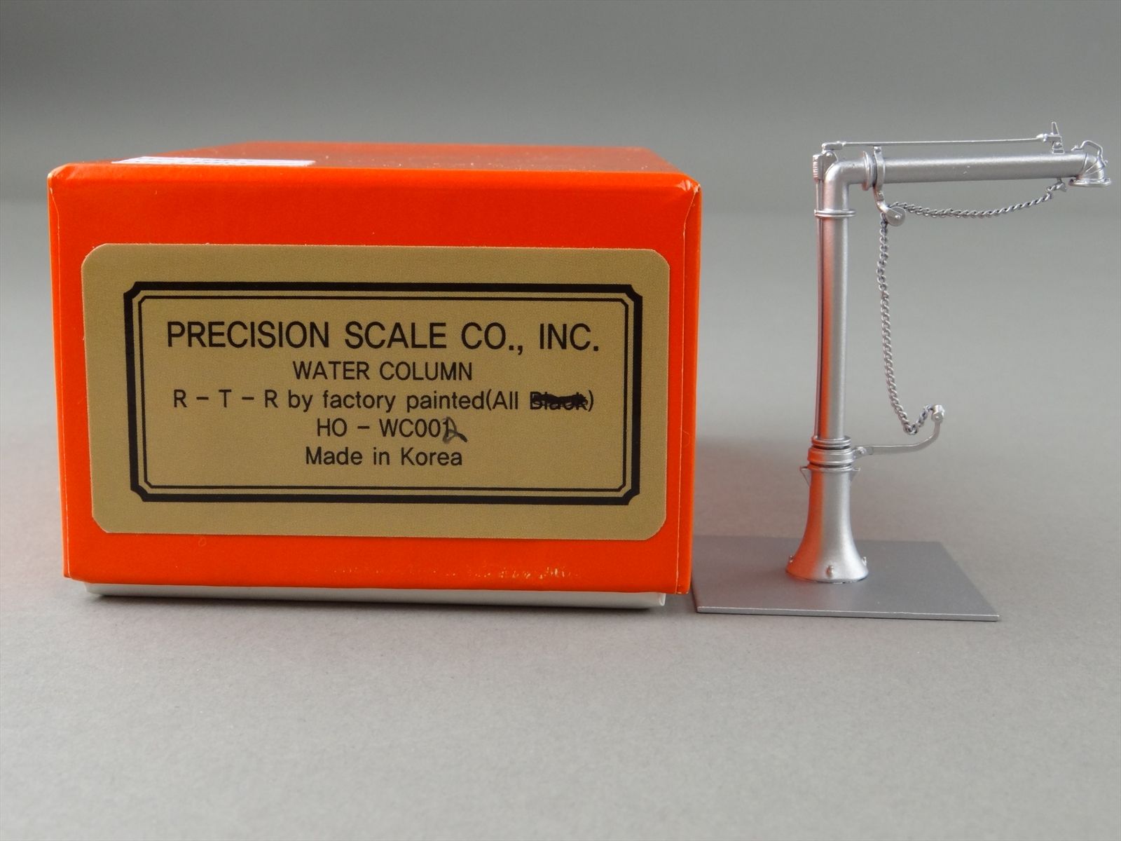 HO Scale Brass Precision Scale Company Water Column WC002 Factory