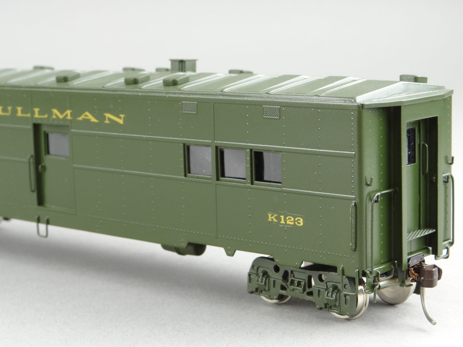 HO Brass Model Train - Hallmark Troop Kitchen Car - Custom - #K-123