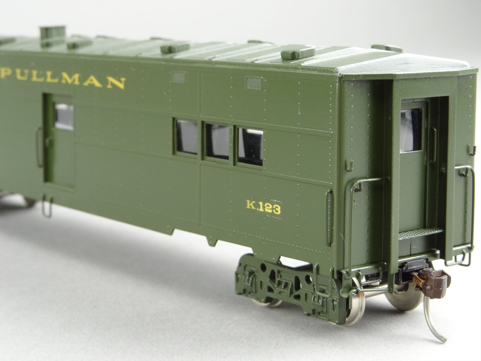 HO Brass Model Train - Hallmark Troop Kitchen Car - Custom - #K-123