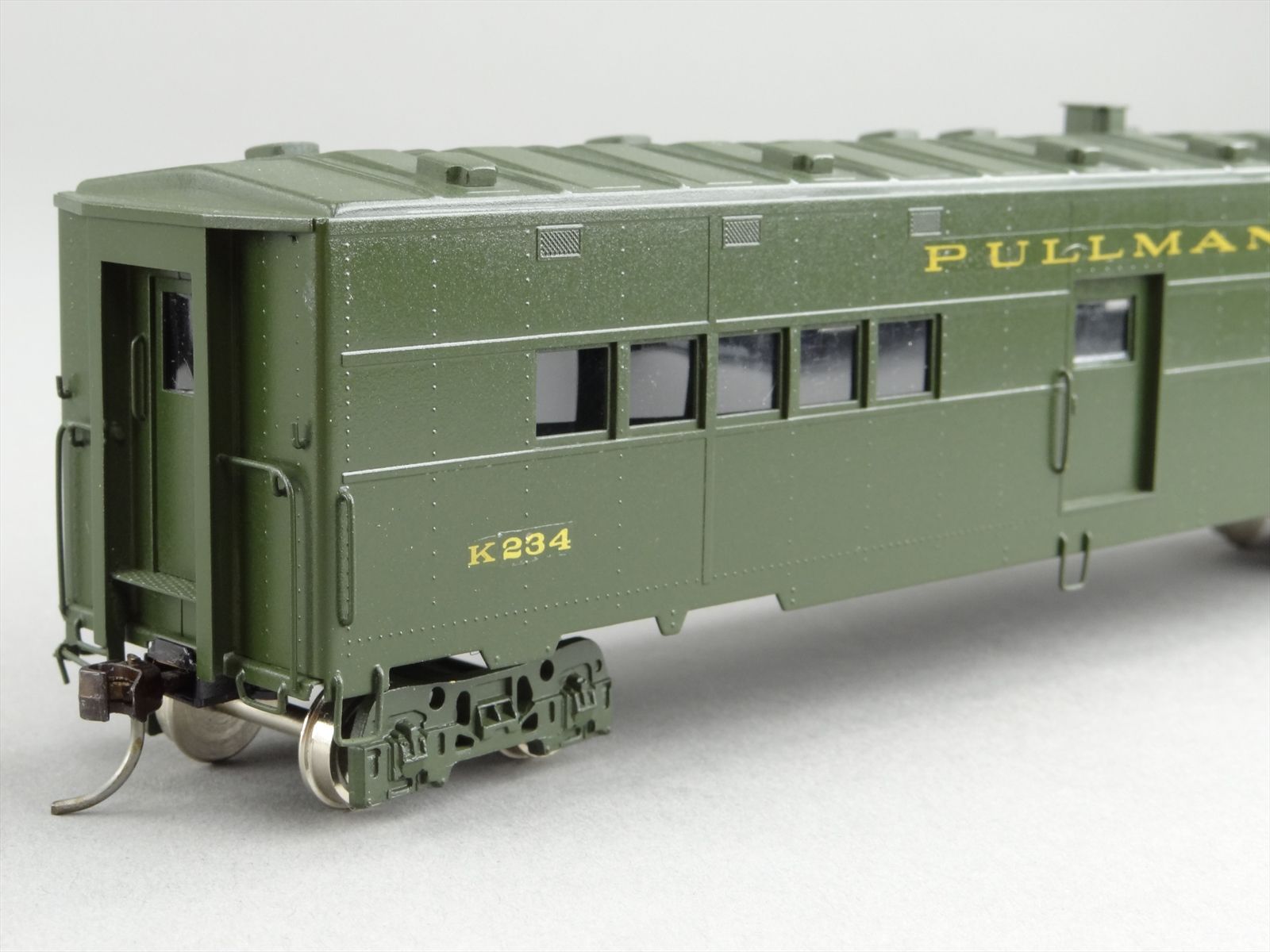 HO Brass Model Train - Hallmark Troop Kitchen Car - Custom - #K-234