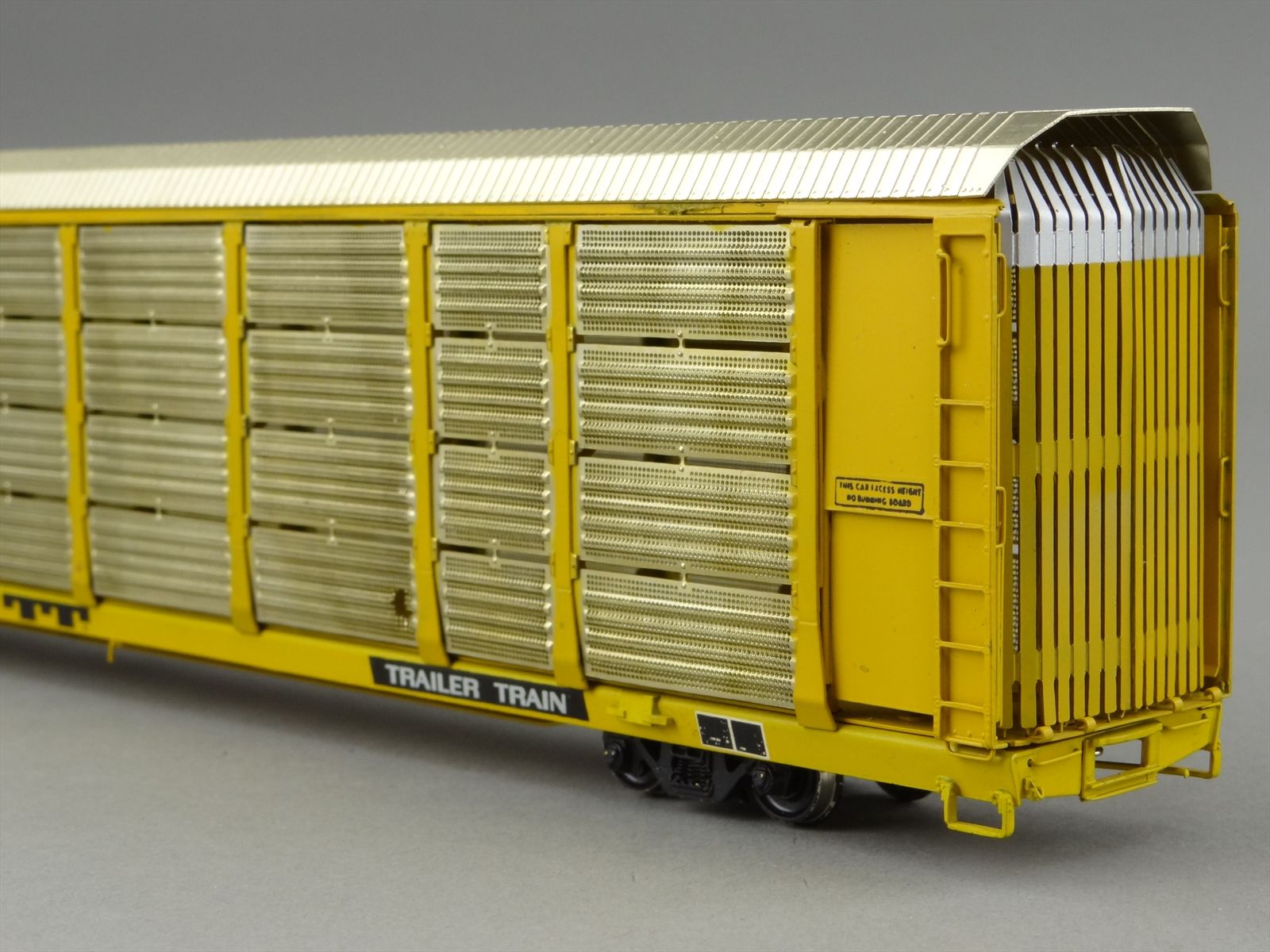 HO Brass Model Train - OMI 3078 UP TTGX #255315 Portec Bi-Level ...
