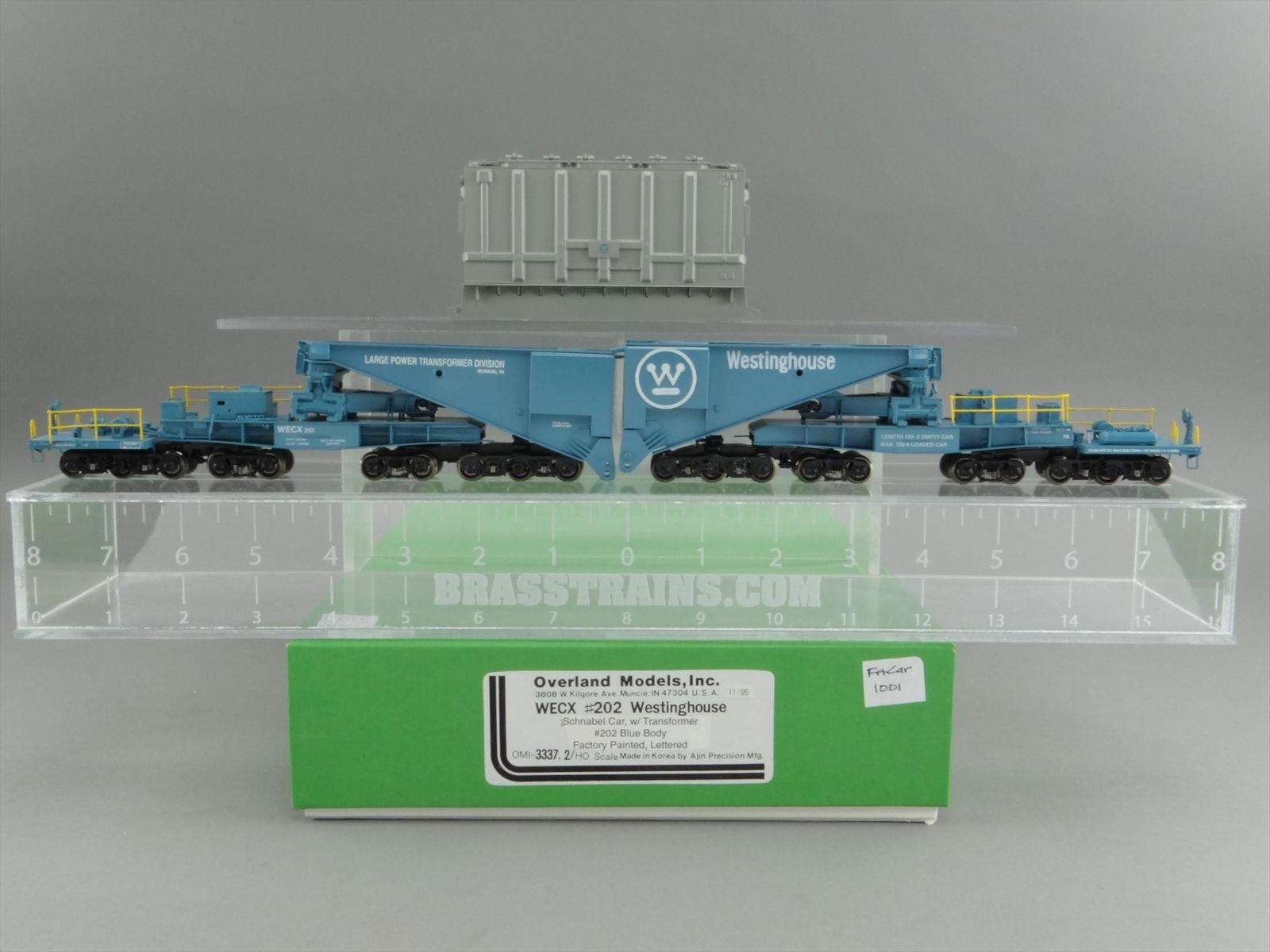 HO Brass Model Train - OMI 3337.2 Overland Westinghouse
