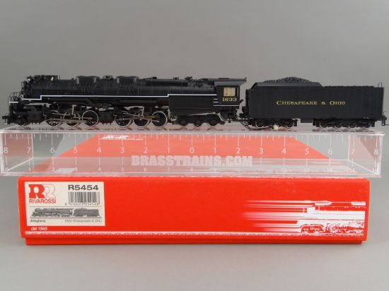 HO Model Train RR RivaRossi R5454 Allegheny C&O Chesapeake 