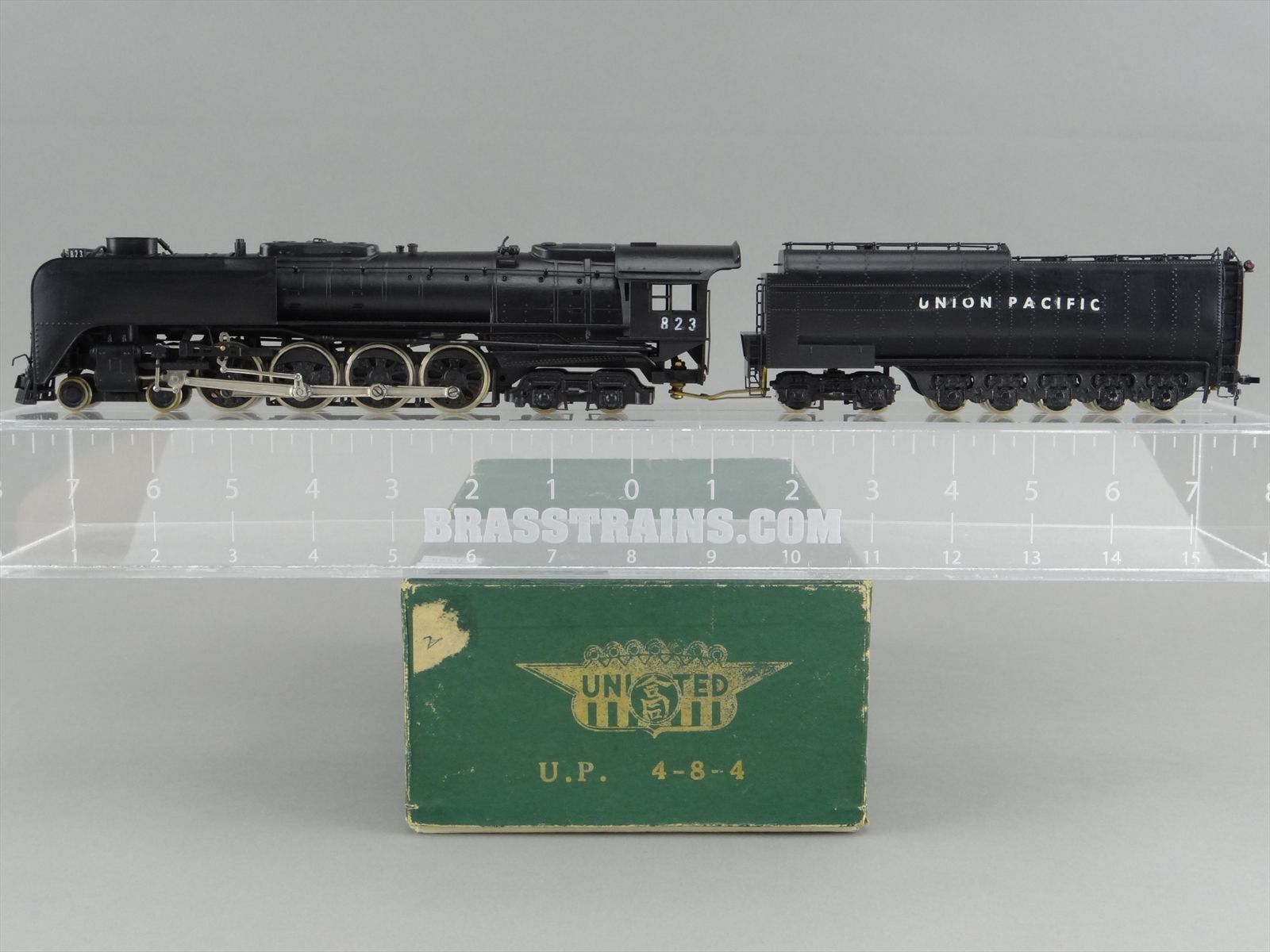 HO PFM Union Pacific 4-8-4 FEF-1 C/P Gray