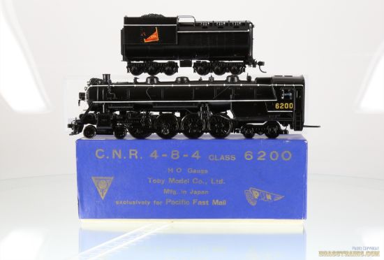 HO Brass Model Train - PFM TOBY - CN CNR Canadian National 4-8-4 