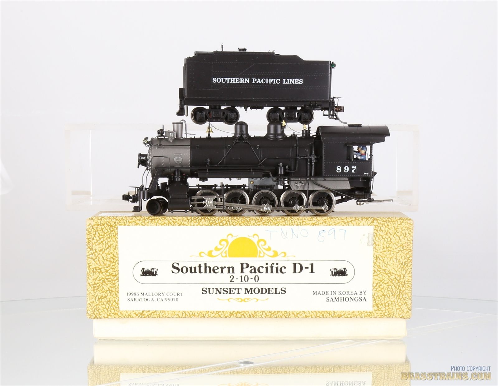 鉄道模型 JONAN MODELS Southern Pacific No.1 DL HO Brass Jonan Models SP No. 1 Diesel GE 50 Ton Standard