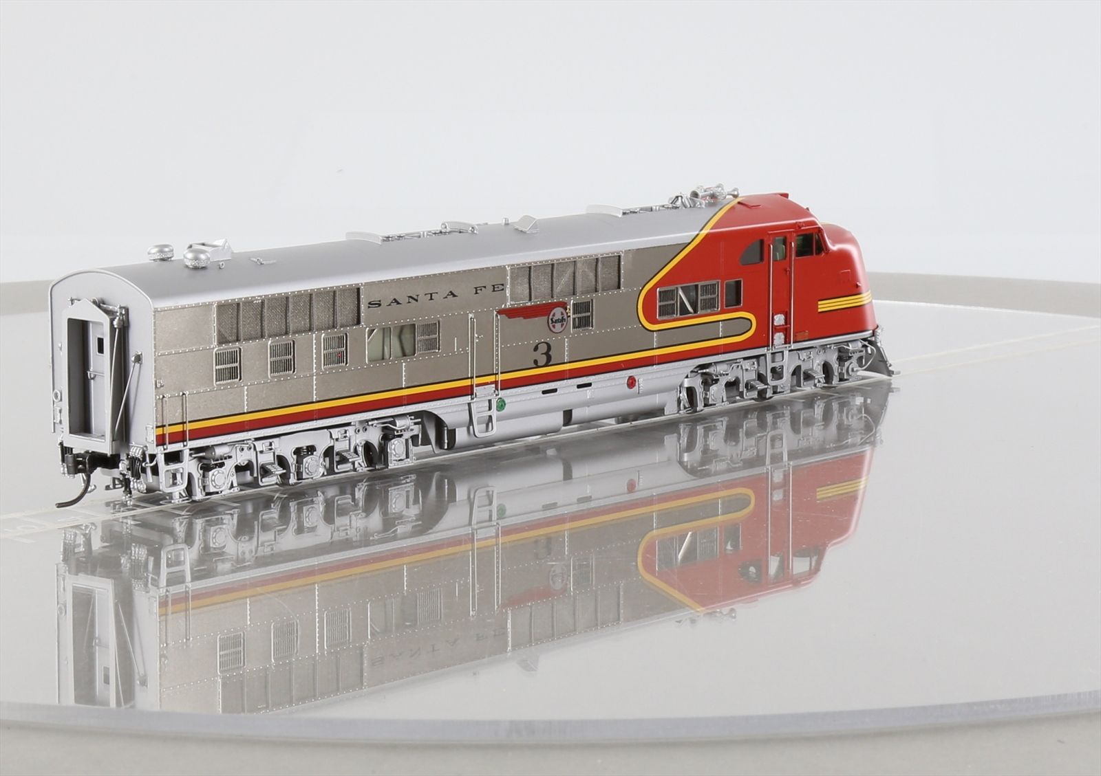 HO Brass Model Train - TCY Coach Yard 2003 ATSF Santa Fe EMC E-1a Diesel #3