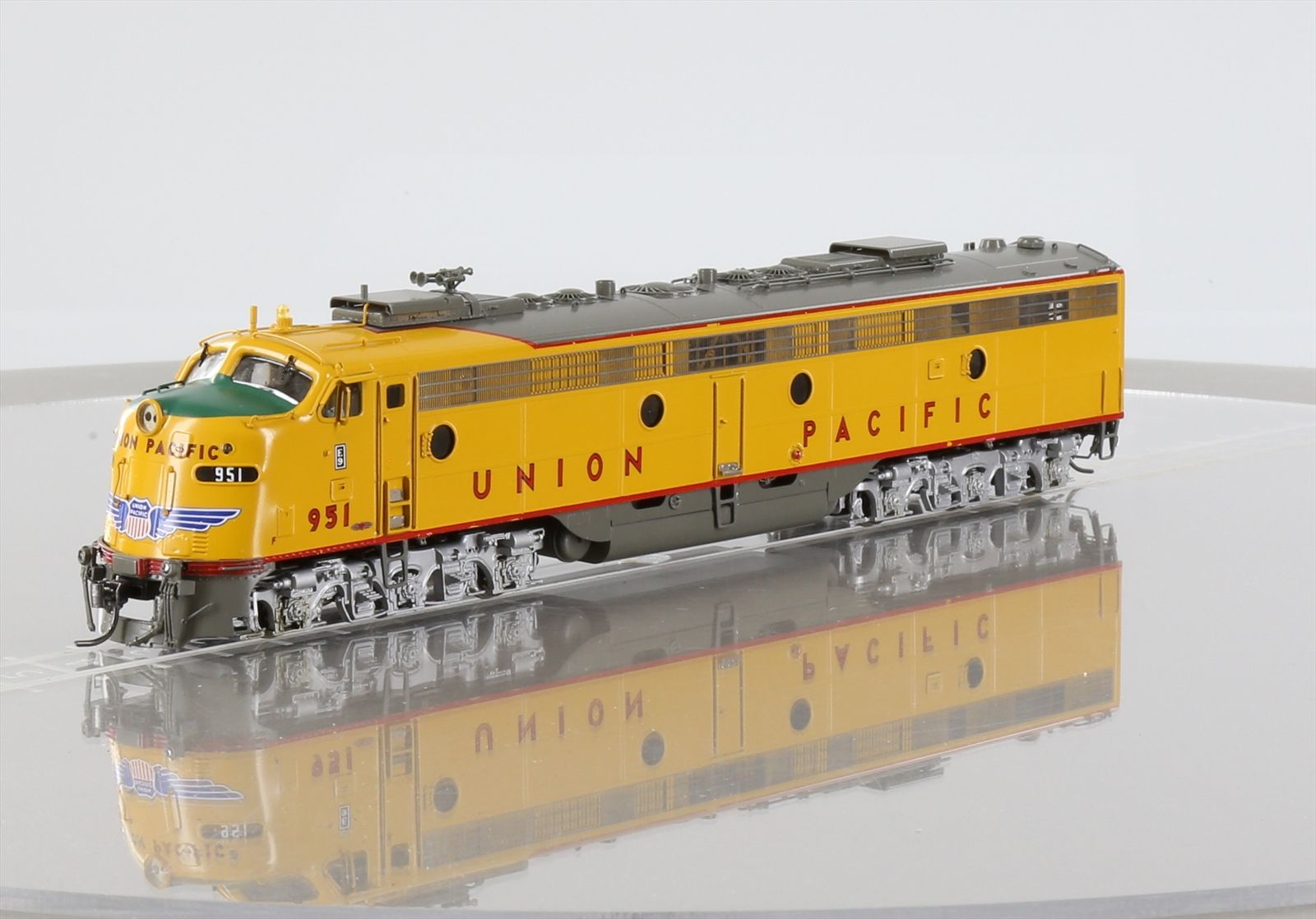 HO Brass Model Train - OMI #6225.1 Overland UP Union Pacific ABA E9 ...