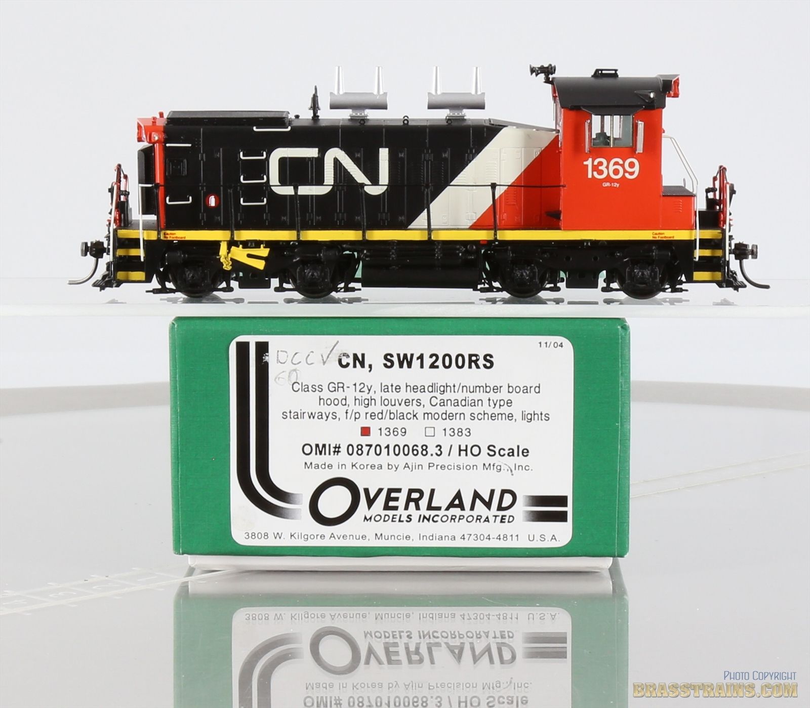 HO Brass Model Train - OMI Overland CN CNR Canadian Naitional